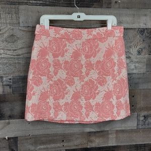 J. Crew Factory Floral Print Skirt